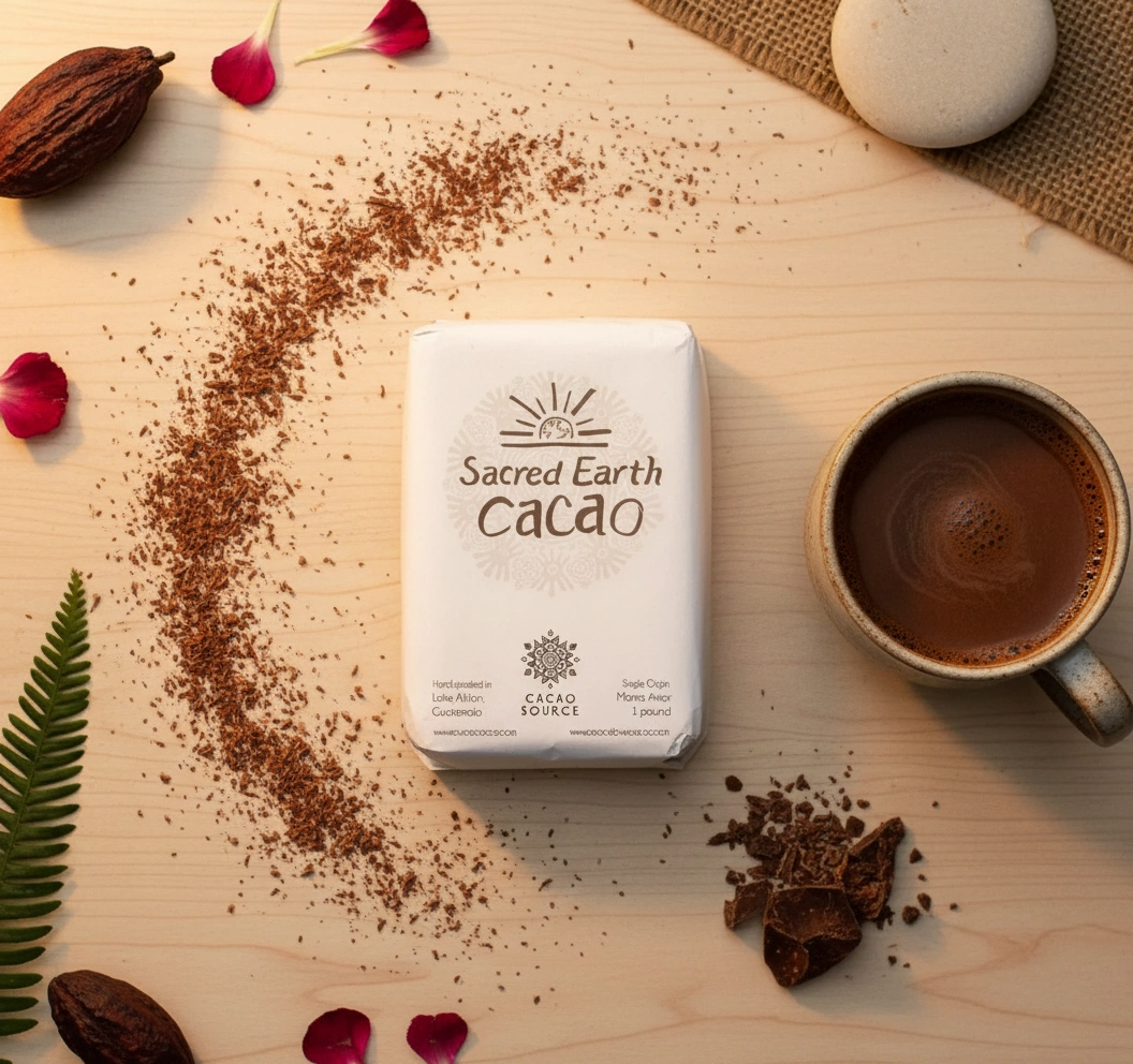 Pure Ceremonial Grade Cacao - 1 LB